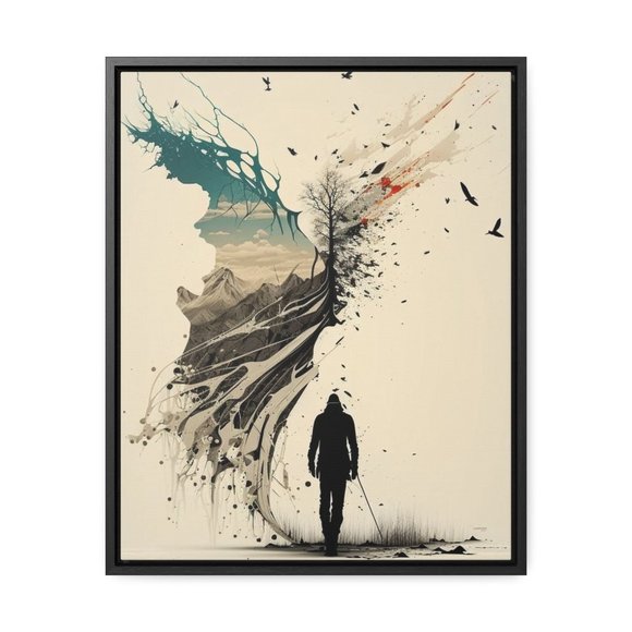 Capture the Essence of Meaningful Modern Wall Art - Three Interpretations in One - Picture 1 of 10